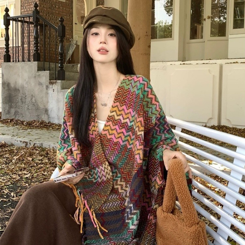 Go Ethnic Fashion - Chal de viaje de estilo étnico