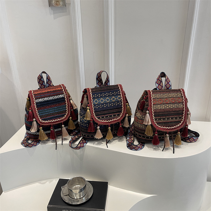 New Ethnic Fashion - Mochila de Mujer 2026, Moderna, de