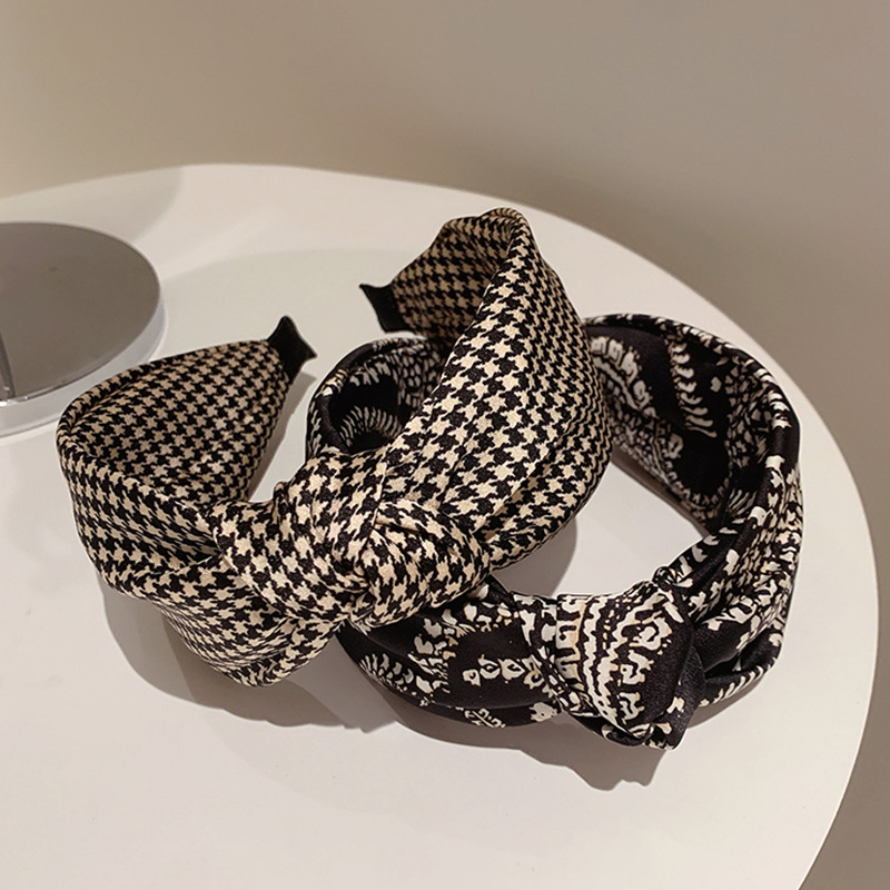 Diadema anudada de tela de est - Go Ethnic Fashion reseña y precio