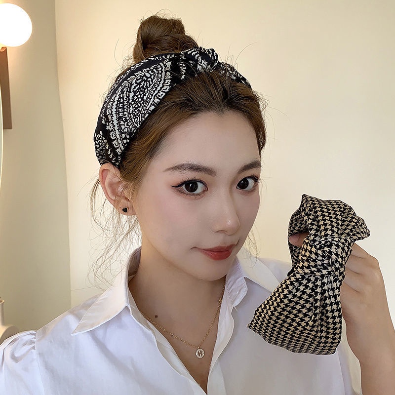 Diadema anudada de tela de est - Go Ethnic Fashion reseña y precio