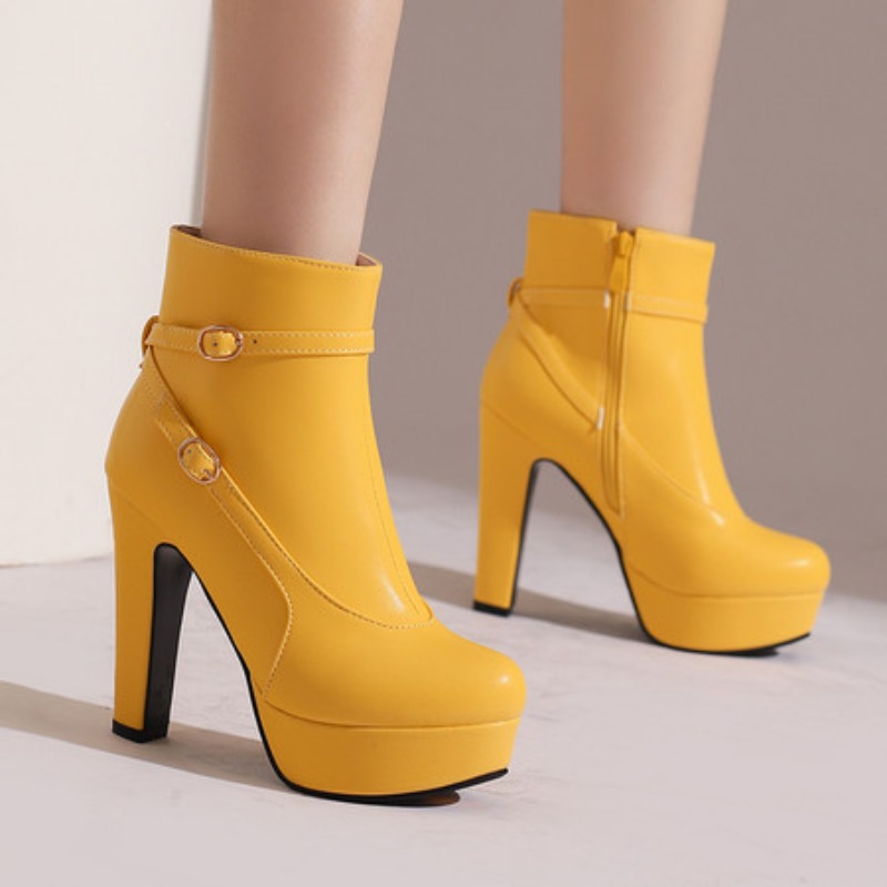 Botas de plataforma a la moda  - Ethnic Fashion Women reseña y precio