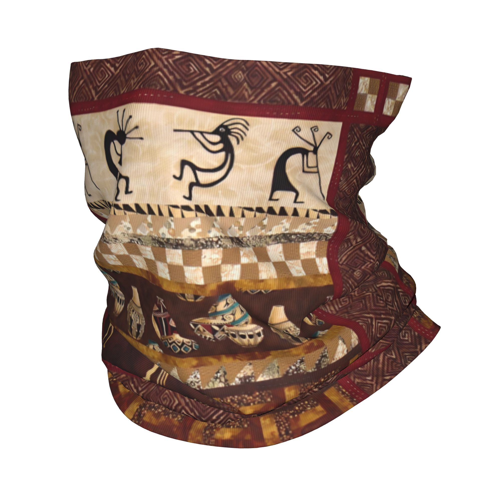 Custom Kokopelli Winter Headba - Ethnic Fashion Design reseña y precio