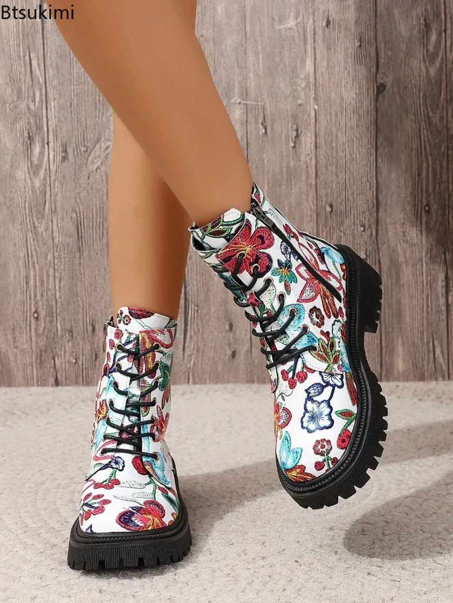 Nuevas botas de moda para muje - Ethnic Fashion Women reseña y precio