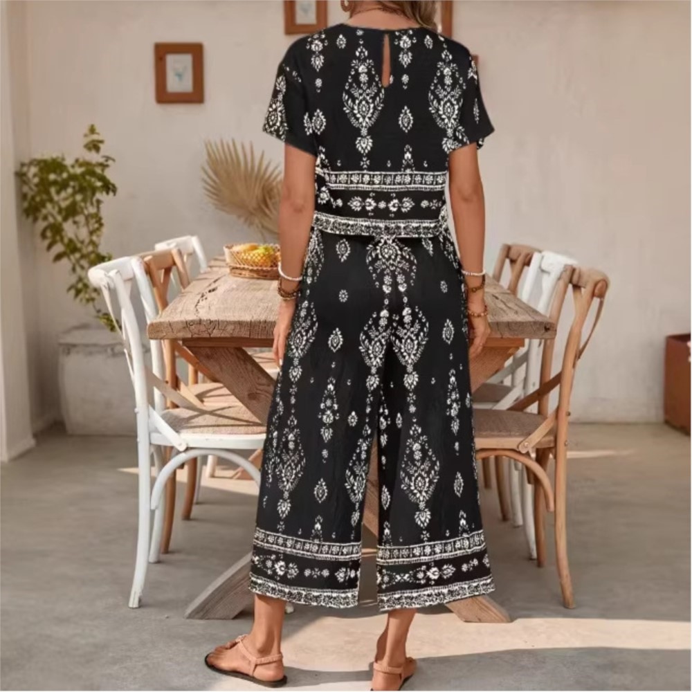 Traje de Mujer de Manga Corta  - New Ethnic Fashion reseña y precio