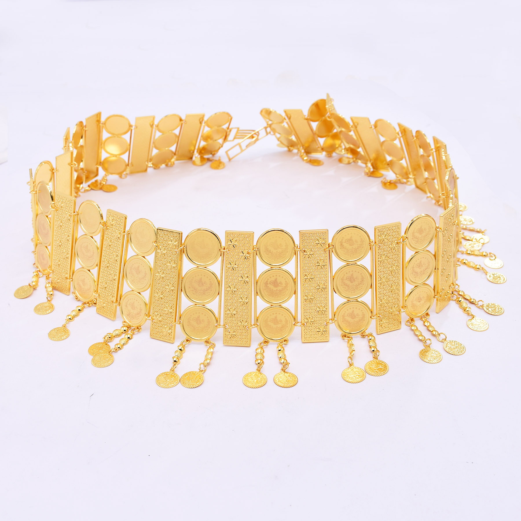 Cinturón de cuerpo con borlas  - Ethnic Fashion Co In reseña y precio