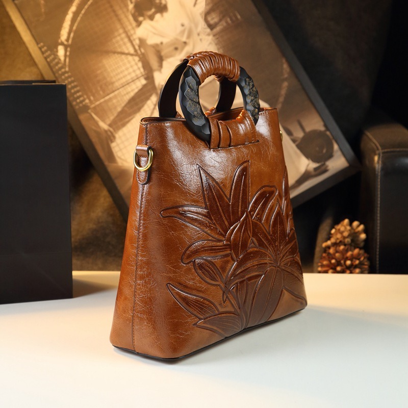 Bolso de Mujer de Cuero Estilo - New Ethnic Fashion reseña y precio