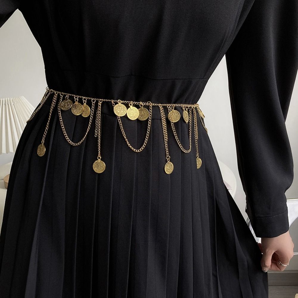 Colgante de moneda Vintage, ca - Ethnic Fashion Co In reseña y precio