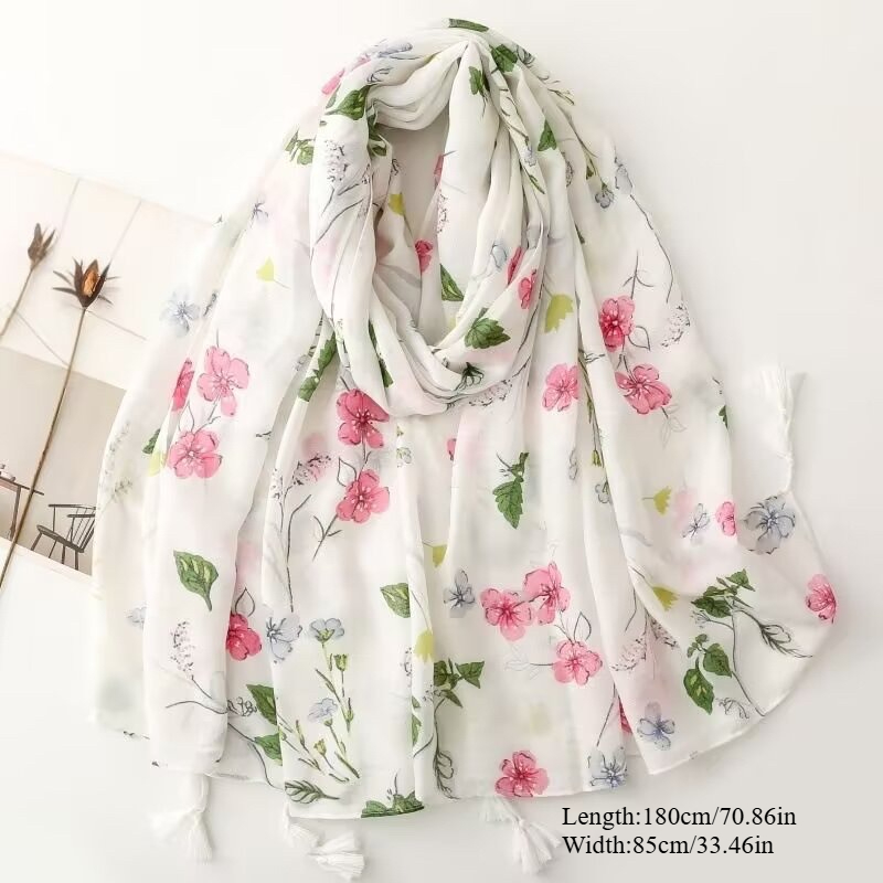1 bufanda nueva de primavera y - Go Ethnic Fashion reseña y precio