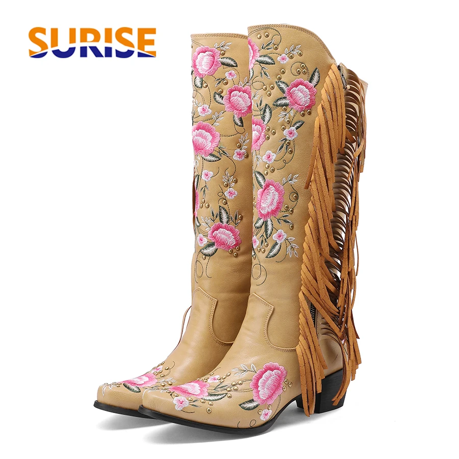 Botas hasta la rodilla occiden - Ethnic Fashion Women reseña y precio
