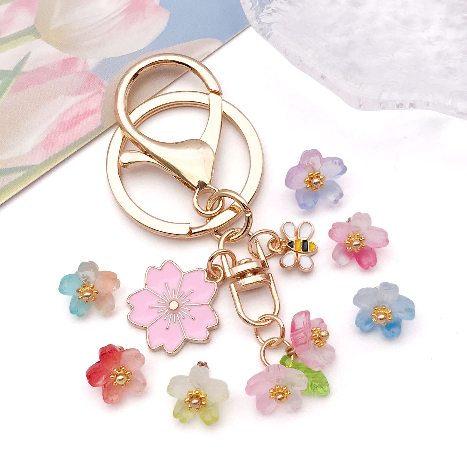 10/20 piezas colgantes de flor - Ethnic Modern Fashion reseña y precio
