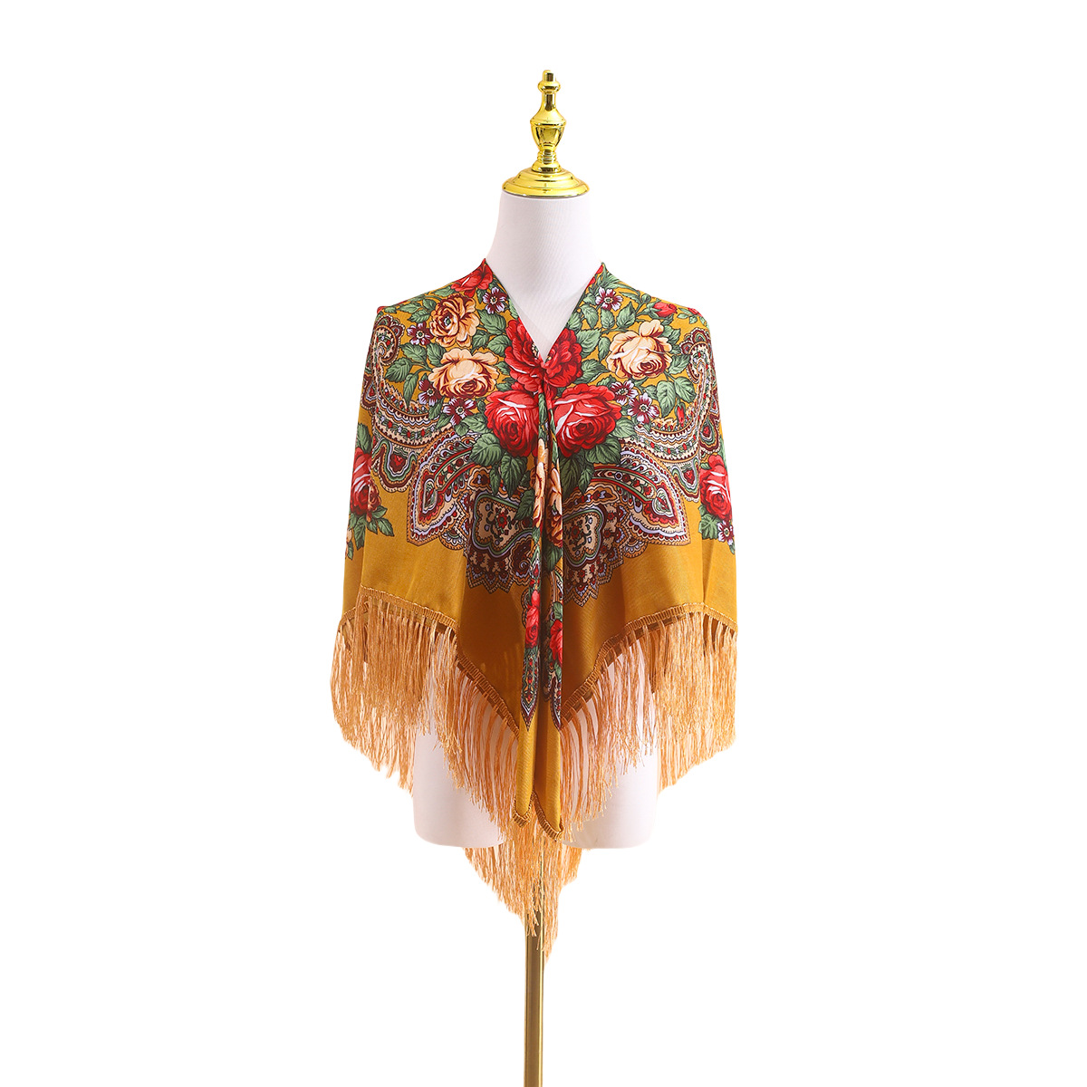 Chal Étnico Ruso de 110 cm par - Go Ethnic Fashion reseña y precio